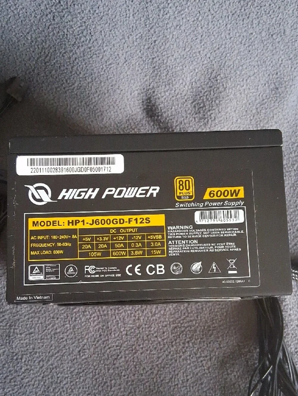 high power 600w switching